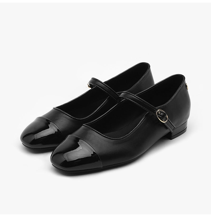 韓國 Sappun Enria Mary Jane Flats (2cm)【AU029】