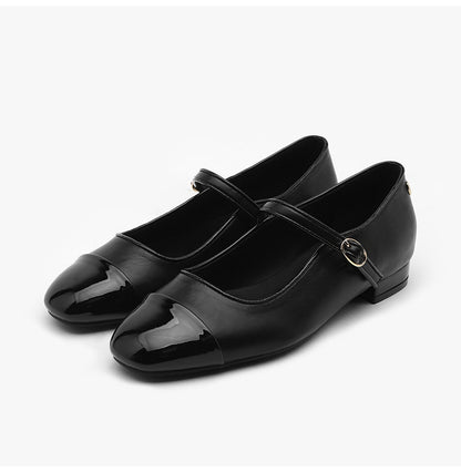 韓國 Sappun Enria Mary Jane Flats (2cm)【AU029】