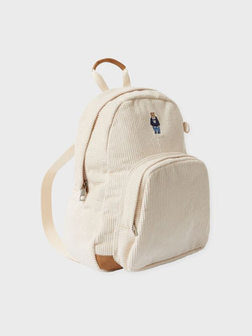 韓國 Who.A.U Corduroy Medium Backpack【WA201】