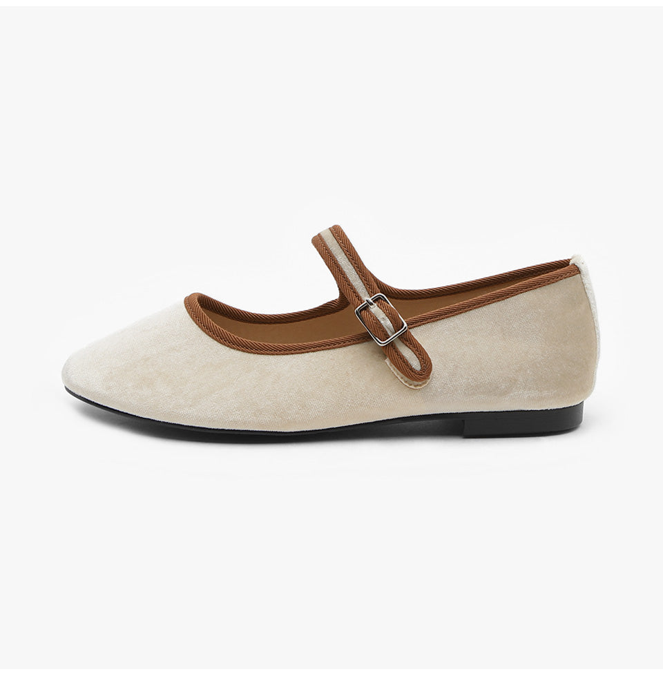 韓國 Sappun Amilla Mary Jane Flats (1cm)【AU020】