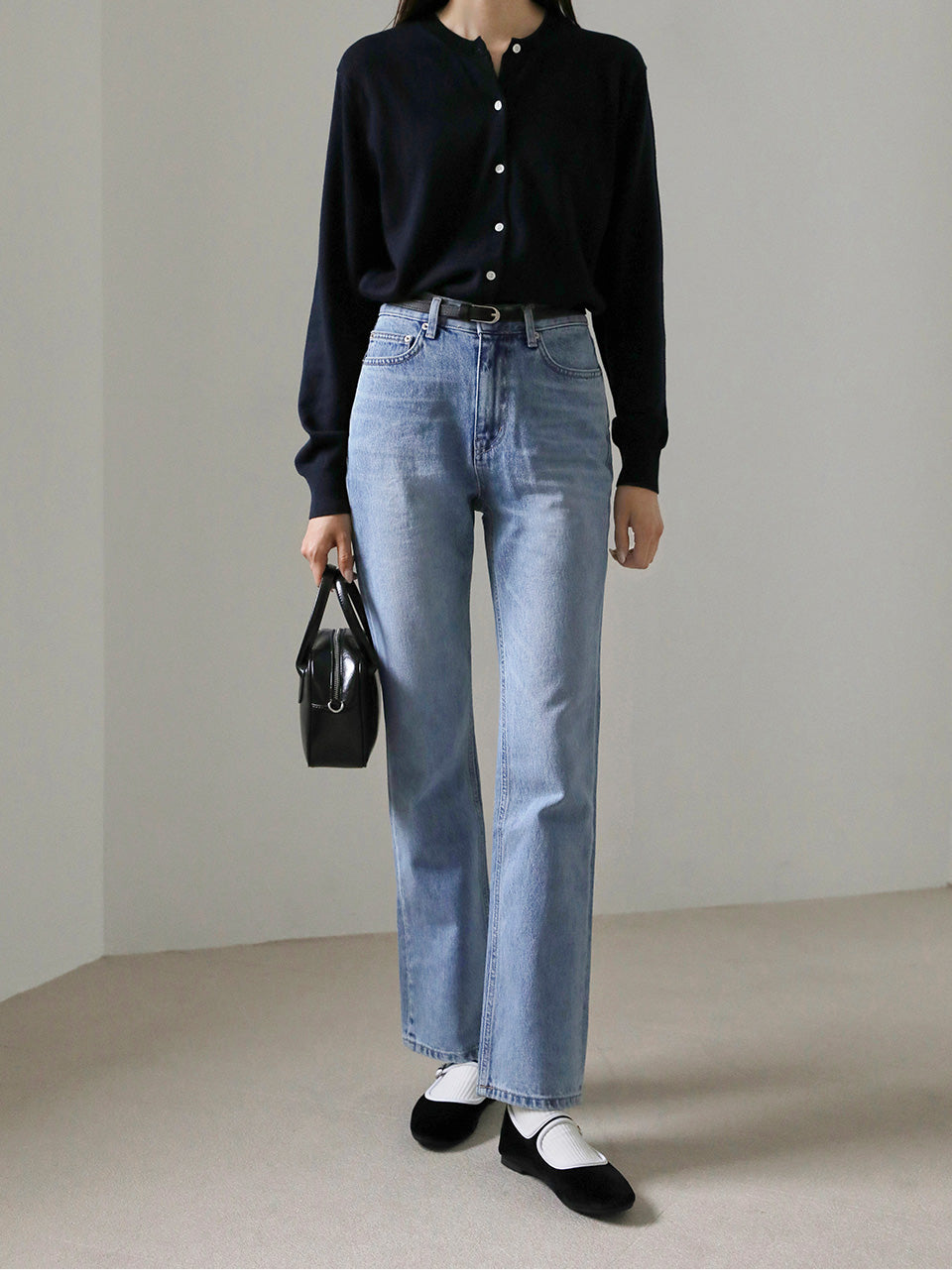 韓國 Sappun Amilla Mary Jane Flats (1cm)【AU020】