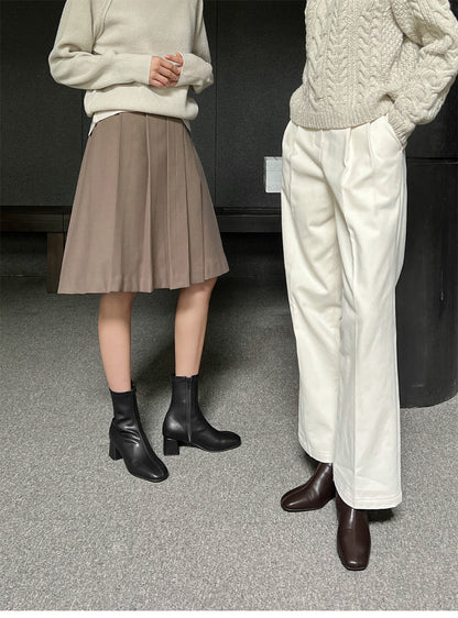 韓國 Sappun Ibev Socks Ankle Boots (5cm)【AU008】