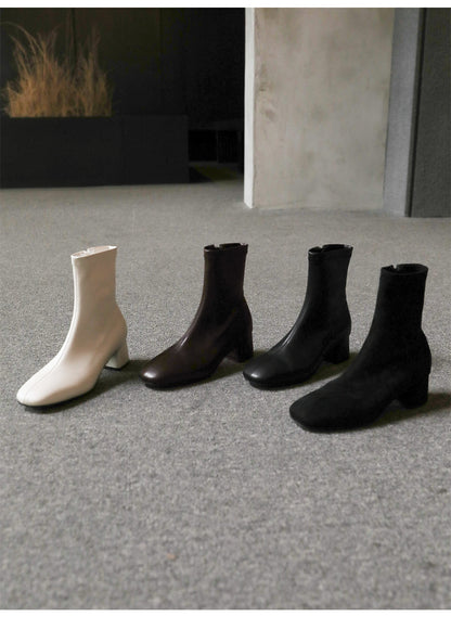 韓國 Sappun Ibev Socks Ankle Boots (5cm)【AU008】