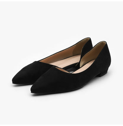 韓國 Sappun Rigadin Suede Flats (1.5cm)【AU051】