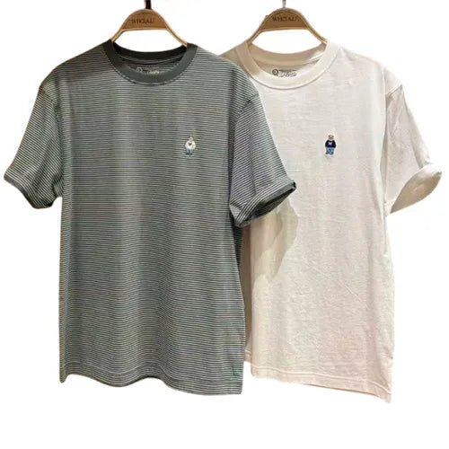 韓國 WhoAU Steve Pin Stripe T-shirt 2PACK【WA259】