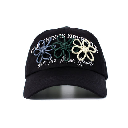 韓國 ONGO ONE, TWO, THREE, Flower Knot Cap【ON009】