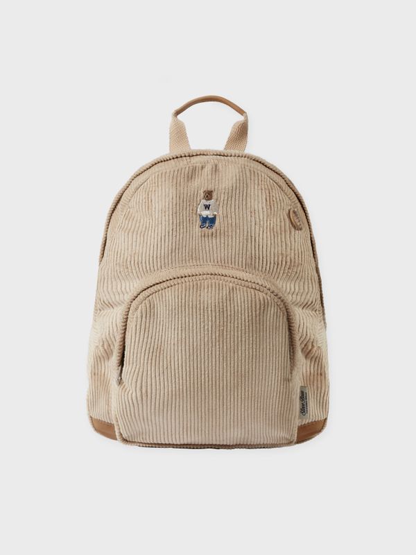 韓國 Who.A.U Corduroy Medium Backpack【WA201】