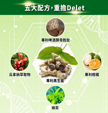 倍力纖 紅纖素20粒+綠纖素40粒【SA071】