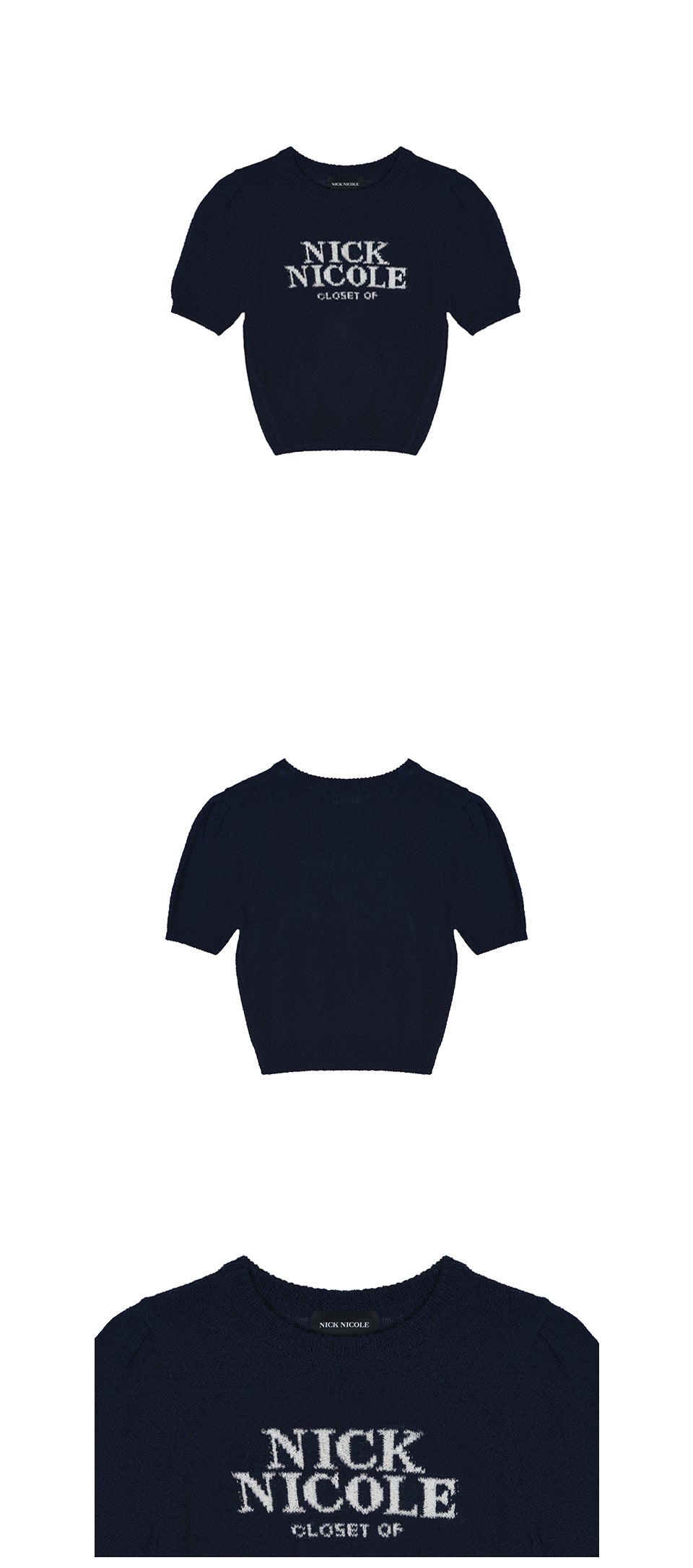 【現貨】韓國 Nick Nicole CLOSET SHRRING HALF【NN170】