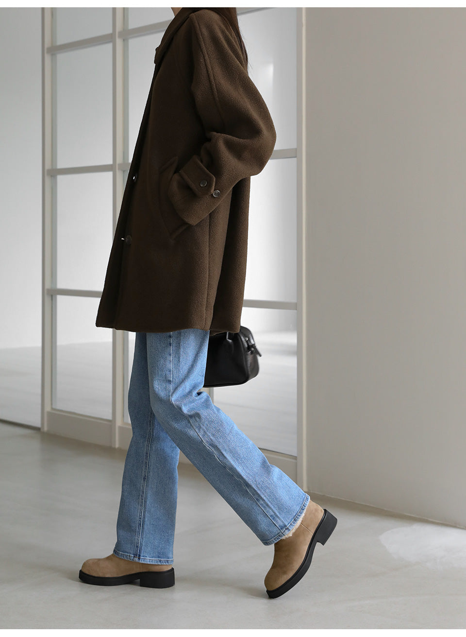 韓國 Sappun Martha Fur-lined Boots (4cm)【AU036】