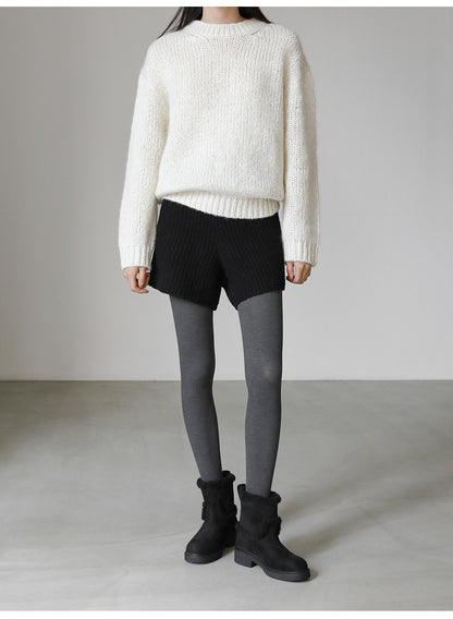 韓國 Sappun Martha Fur-lined Boots (4cm)【AU036】