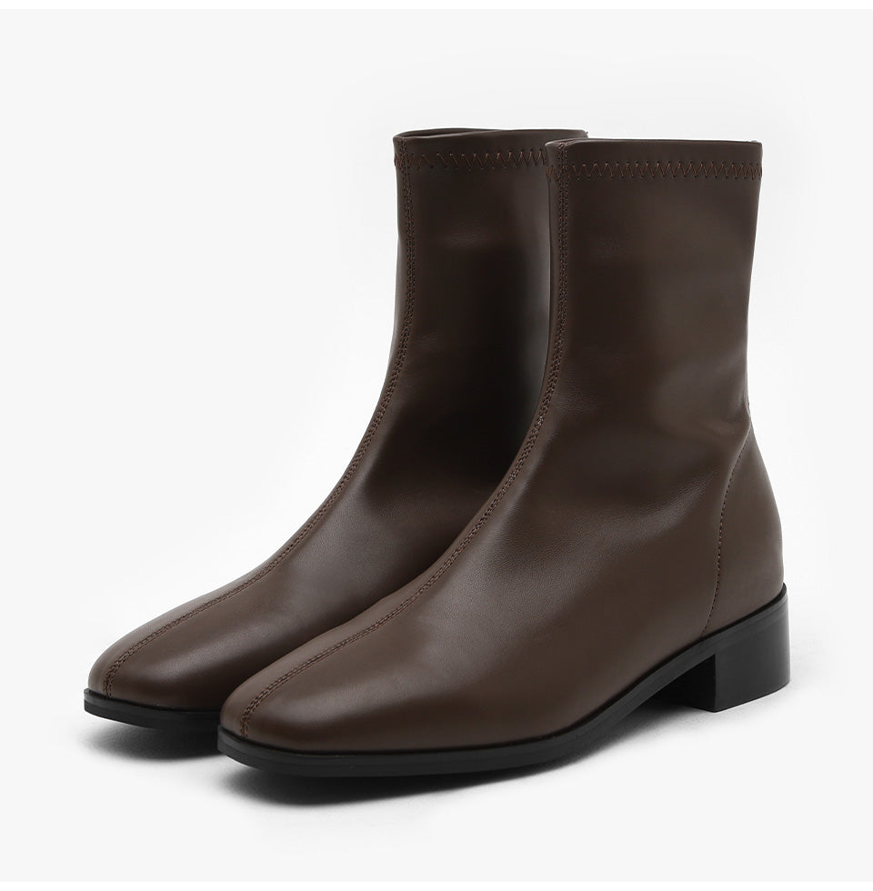 韓國 Sappun Riosa Socks Ankle Boots (3.5cm)【AU011】