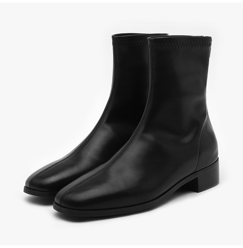 韓國 Sappun Riosa Socks Ankle Boots (3.5cm)【AU011】