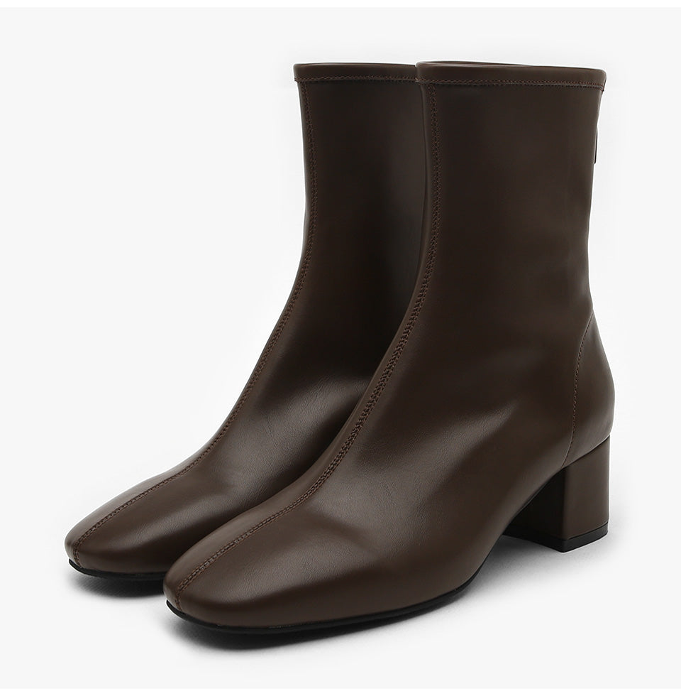 韓國 Sappun Aneb Socks Ankle Boots (5cm)【AU010】