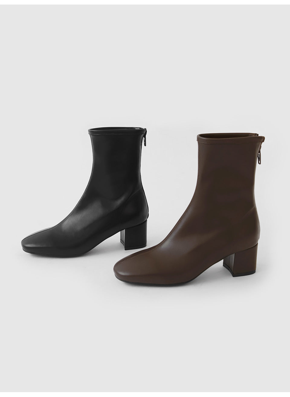 韓國 Sappun Aneb Socks Ankle Boots (5cm)【AU010】
