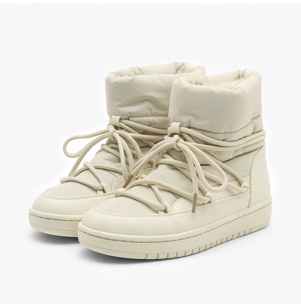 韓國 Sappun Hailey Fur-Lined Boots (3cm)【AU039】