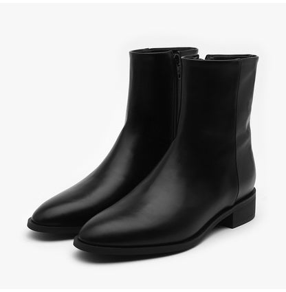 韓國 Sappun Fable Round Ankle Boots (3.5cm)【AU009】