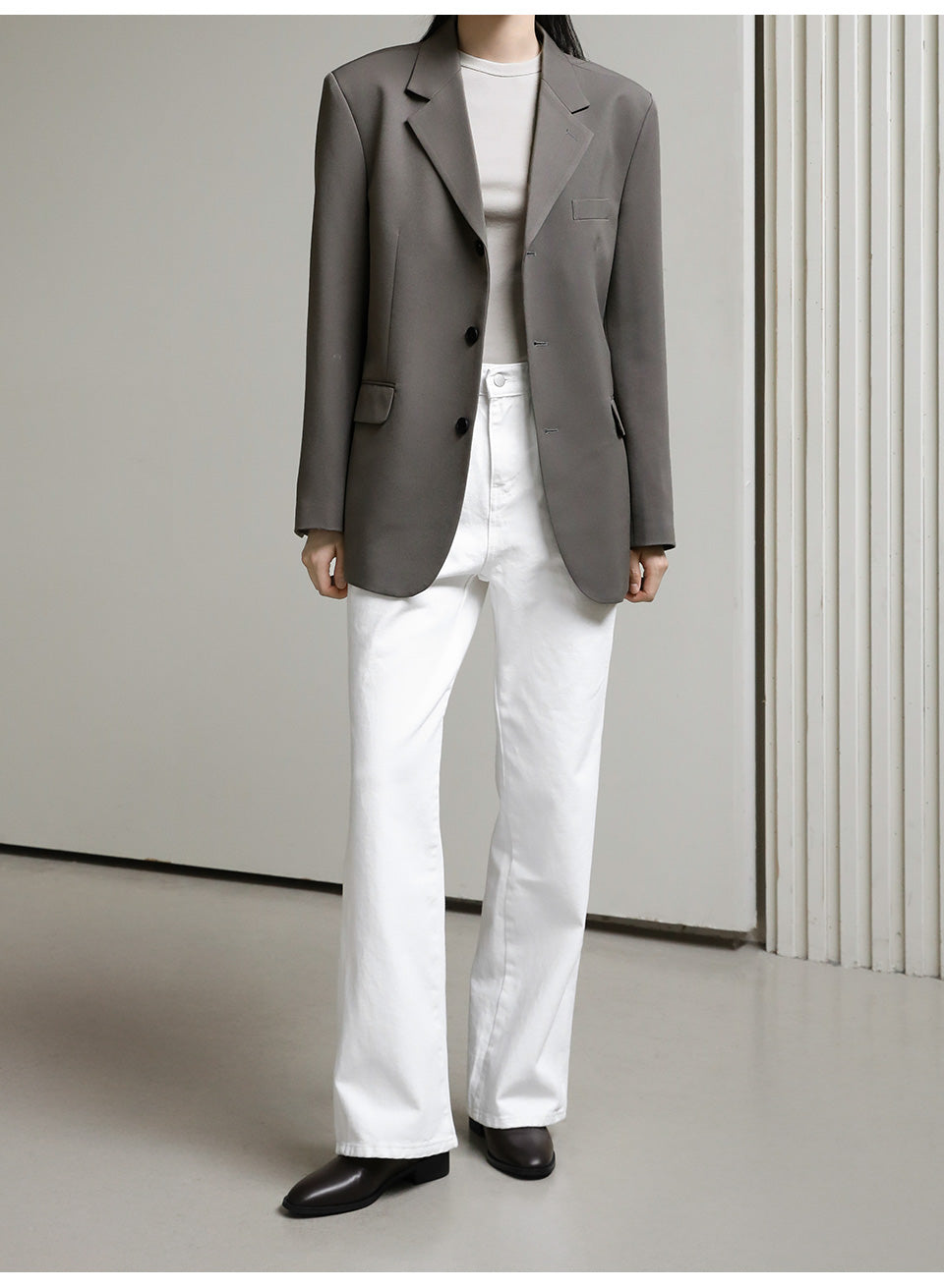 韓國 Sappun Fable Round Ankle Boots (3.5cm)【AU009】