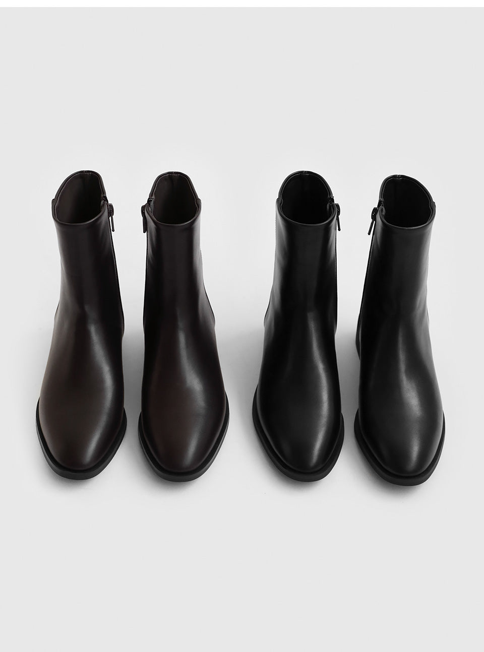 韓國 Sappun Fable Round Ankle Boots (3.5cm)【AU009】