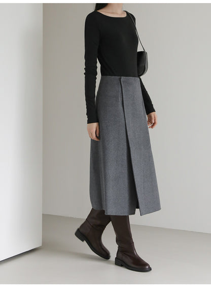 韓國 Sappun Renpur Round Long Boots (3.5cm)【AU019】