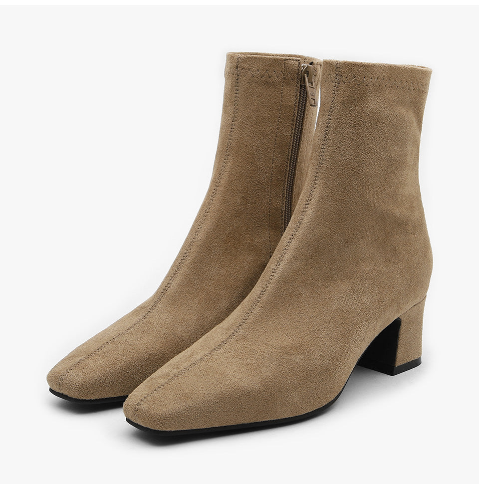 韓國 Sappun Oderin Socks Ankle Boots (5cm)【AU013】