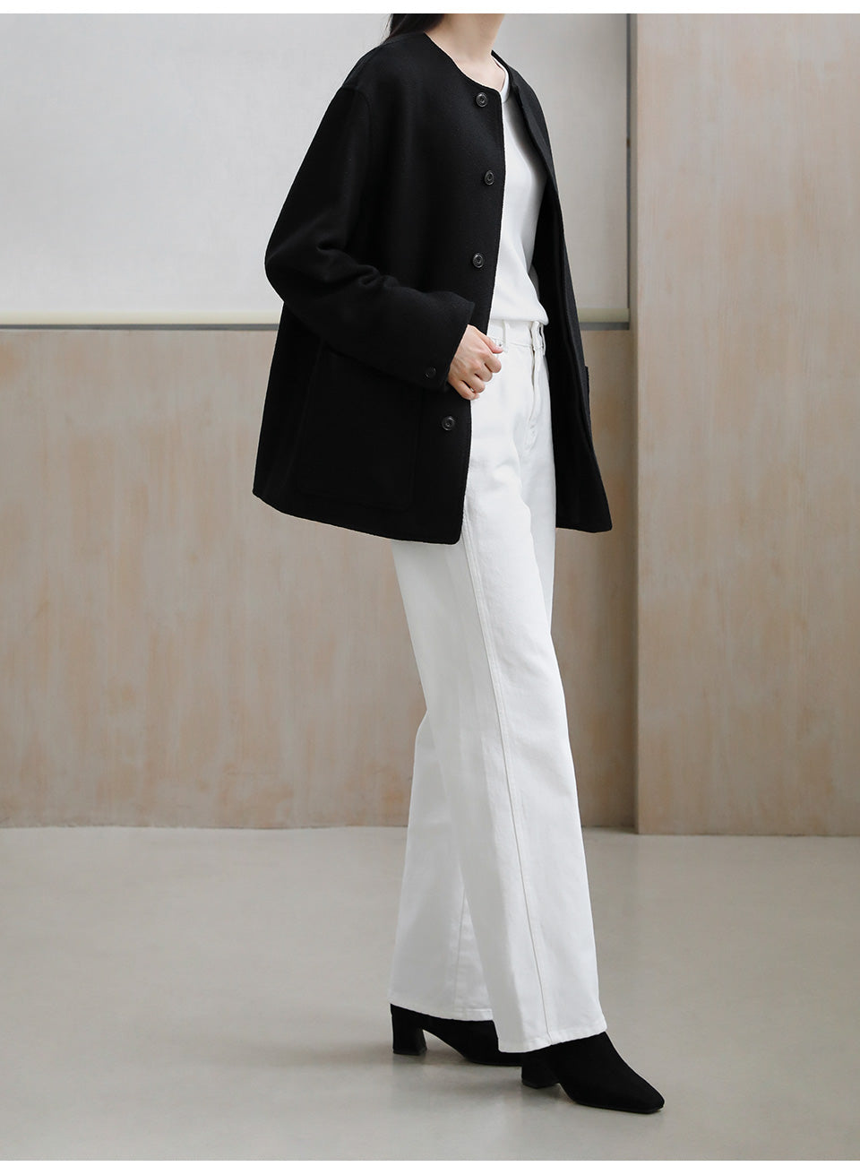 韓國 Sappun Oderin Socks Ankle Boots (5cm)【AU013】