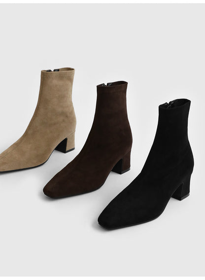 韓國 Sappun Oderin Socks Ankle Boots (5cm)【AU013】