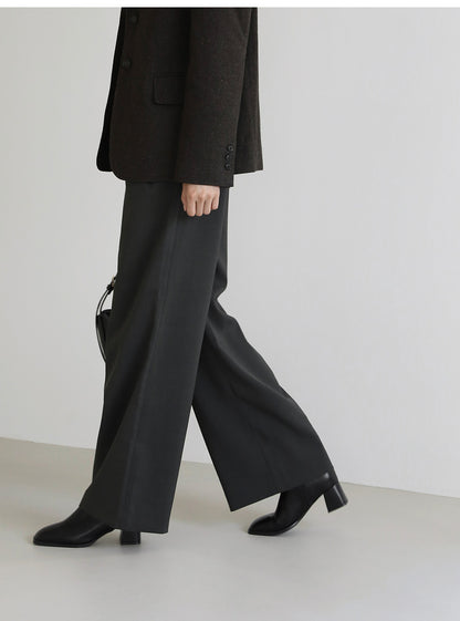 韓國 Sappun Ramiel Square Ankle Boots (5cm)【AU012】