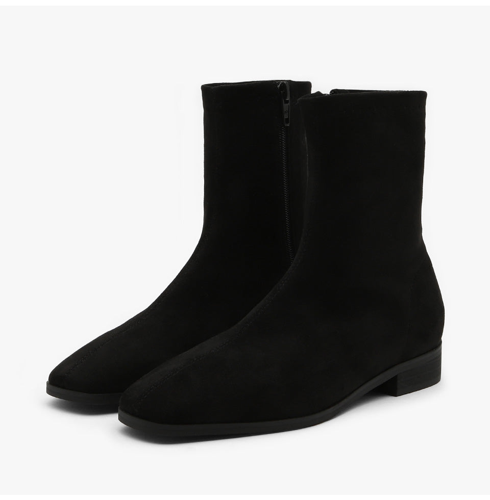 韓國 Sappun Rutini Socks Ankle Boots (2.5cm)【AU007】