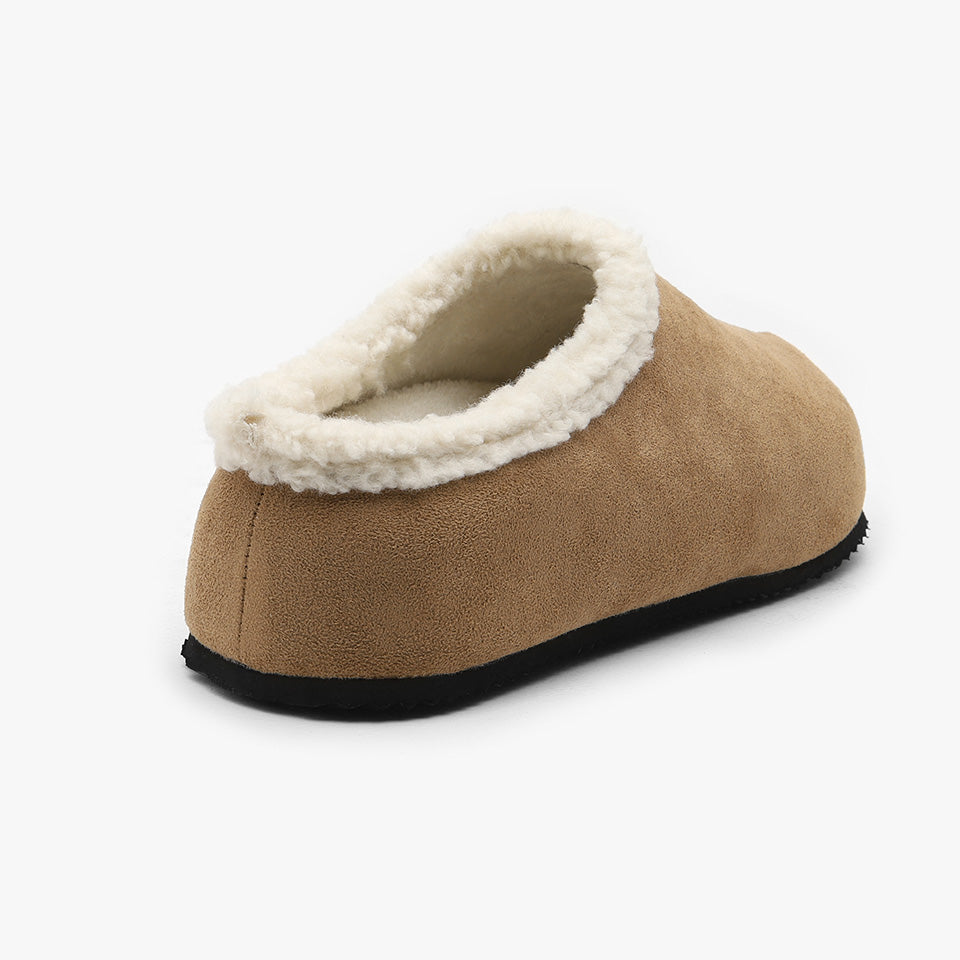 韓國 Sappun Harpers Fur-lined Slippers (4cm)【AU040】