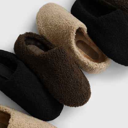 韓國 Sappun Torrison Wool Slippers (3cm)【AU041】