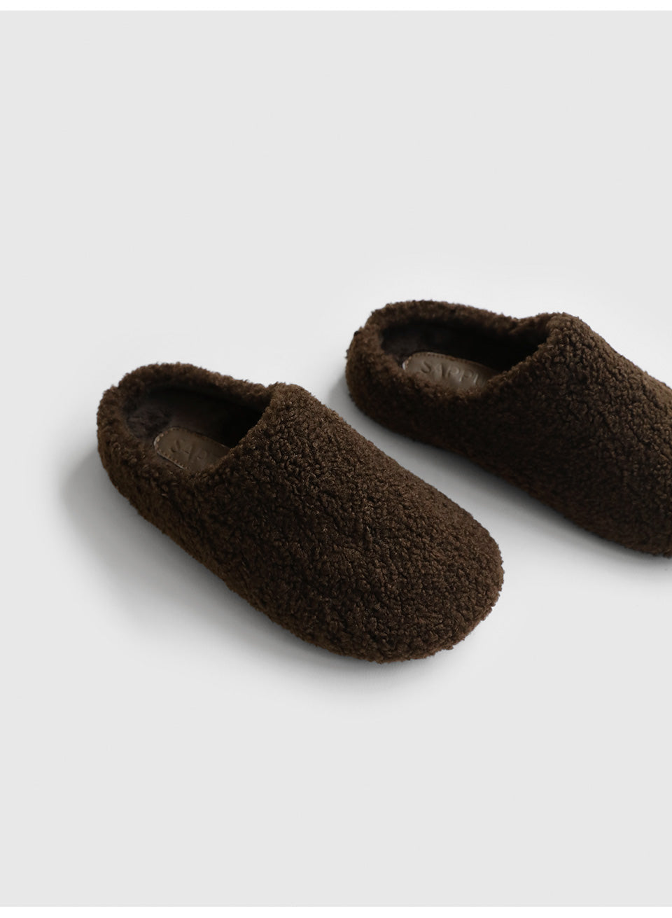 韓國 Sappun Torrison Wool Slippers (3cm)【AU041】