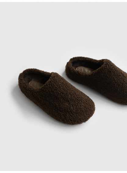 韓國 Sappun Torrison Wool Slippers (3cm)【AU041】