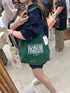 【現貨】韓國 Marithe Francois Girbaud Classic Logo Square Eco Bag【MF607】 Green 一般商品