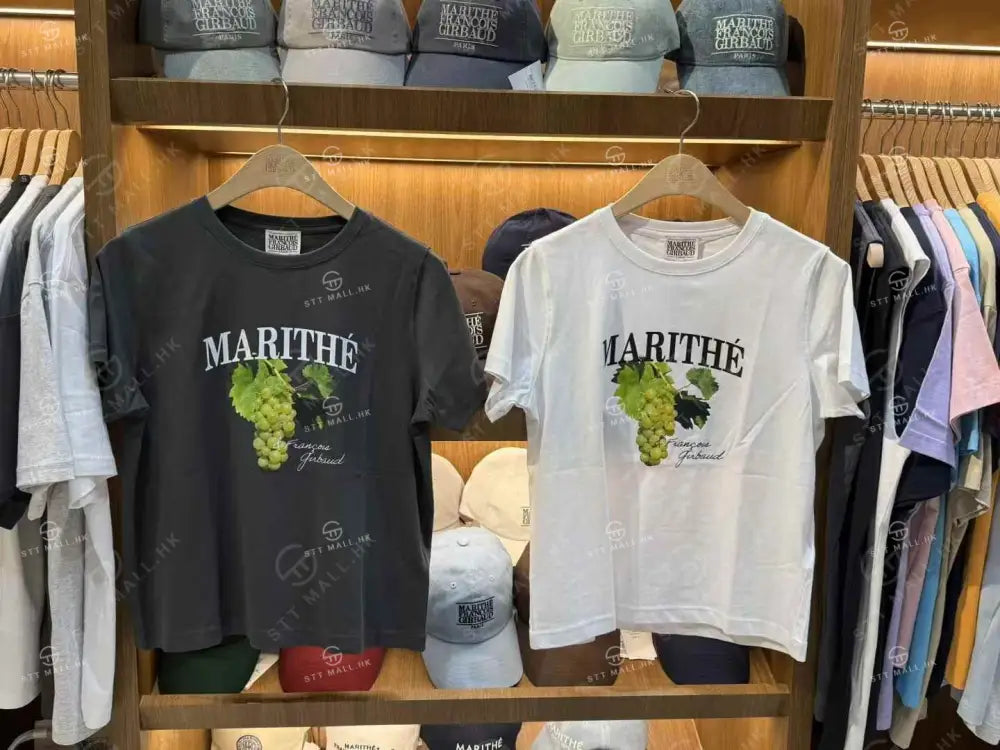 【現貨】韓國 Marithe Francois Girbaud Women’s GRAPE GRAPHIC T-SHIRTS【MF583】 一般商品
