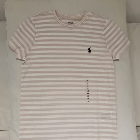 Polo Ralph Lauren Polo Stripe Tee Pink [CA 11020008]