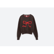 RonRon Heart Ribbon Jacquard Knit [韓國連線W]