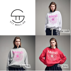 Mardi Mercredi Sweatshirt Flowermardi [韓國連線W]