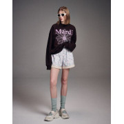 Mardi Mercredi Sweatshirt Flowermardi Needlework [韓國連線W]