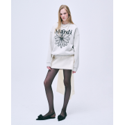 Mardi Mercredi Sweatshirt Flowermardi Needlework [韓國連線W]