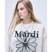 Mardi Mercredi Sweatshirt Flowermardi Needlework [韓國連線W]