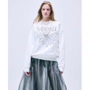 Mardi Mercredi Sweatshirt Flowermardi Needlework [韓國連線W]