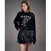 Mardi Mercredi Sweatshirt Raglan Swing The Tail Ddanji [韓國連線W]