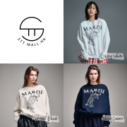 Mardi Mercredi Sweatshirt Swing The Tail Ddanji [韓國連線W]