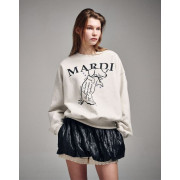 Mardi Mercredi Sweatshirt Swing The Tail Ddanji [韓國連線W]