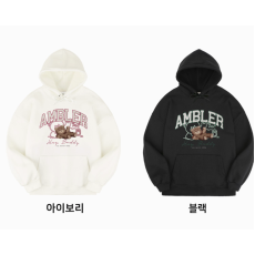 Ambler Over Fit Hoodie (Line Bear) [韓國連線D]