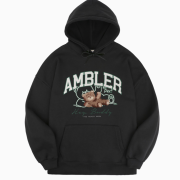 Ambler Over Fit Hoodie (Line Bear) [韓國連線D]