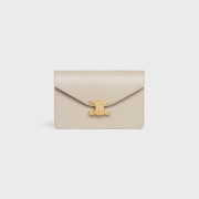 Celine Wallet On Chain Margo In Shiny Calfskin