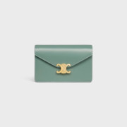 Celine Wallet On Chain Margo In Shiny Calfskin