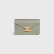 Celine Wallet On Chain Margo In Shiny Calfskin